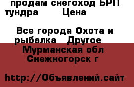 продам снегоход БРП тундра 550 › Цена ­ 450 000 - Все города Охота и рыбалка » Другое   . Мурманская обл.,Снежногорск г.